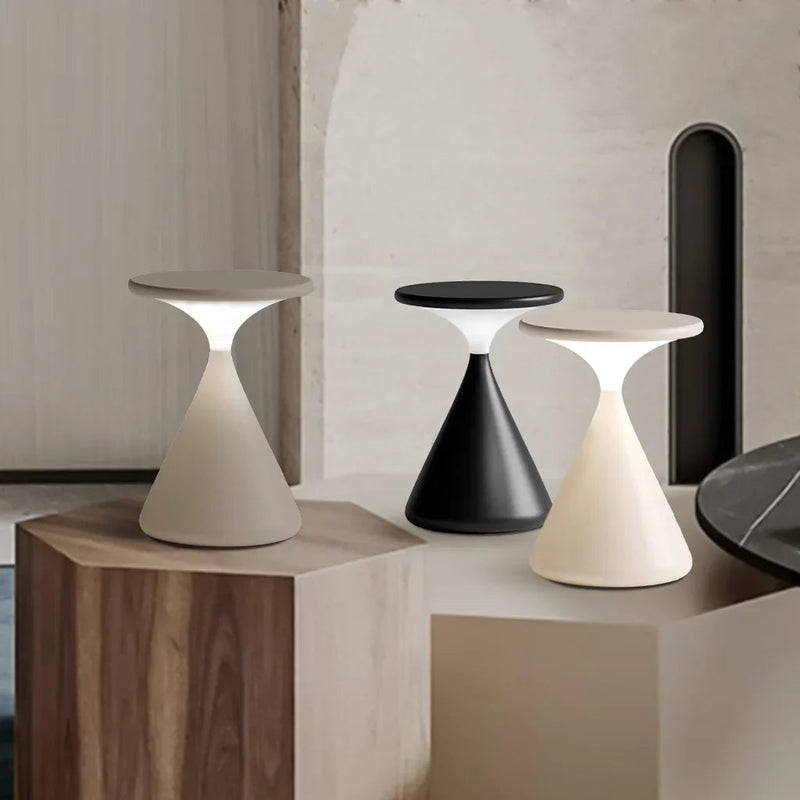 Aeron Hourglass | Cordless Table Lamp