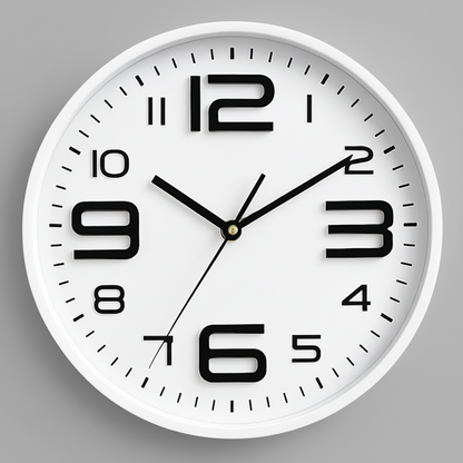 Colorful Cartoon Wall Clock | Kids Room Decor 30cm