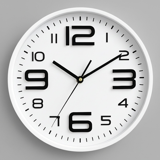 Colorful Cartoon Wall Clock | Kids Room Decor 30cm