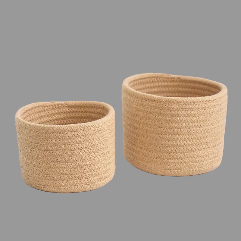 Cotton Rope Storage Basket | Eco-Friendly Organizer for Toys