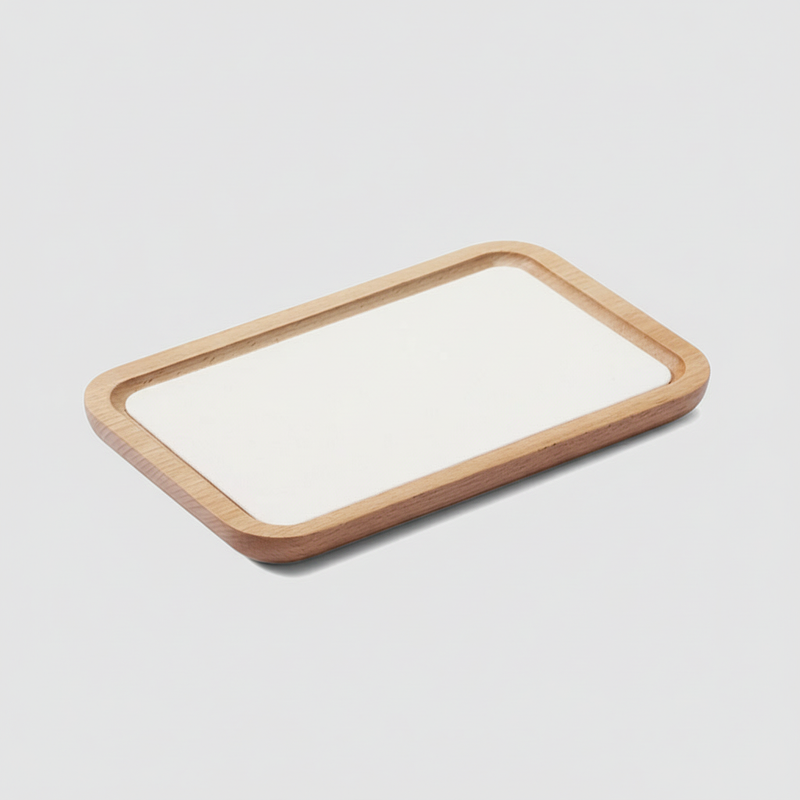 Elegant Wooden Jewelry Box Organizer | Jewelry Storage Tray