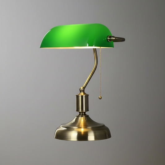 European Glass Table Lamp | Elegant Bedside & Living Room Lighting