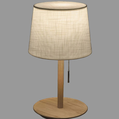 Gentle Glow | Walnut Bedside Table Lamp
