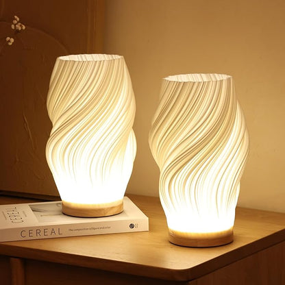 Wavecrest | Contemporary Table Lamp for Living Room