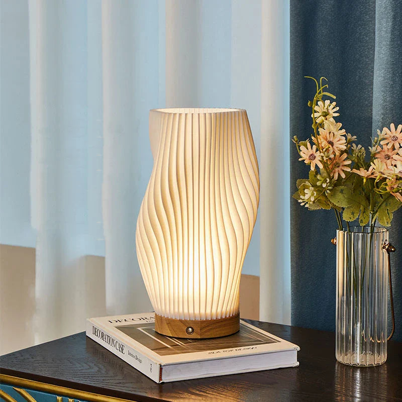 Wavecrest | Contemporary Table Lamp for Living Room